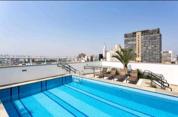 Studio No Centro De Sao Paulo, A 3 Minutos Do Metro, Com Garagem Gratis Apart otel Dış mekan fotoğraf